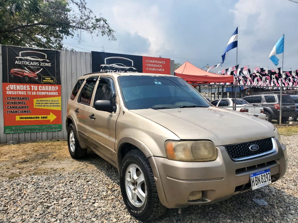Ford Escape año 2002 precio en Honduras